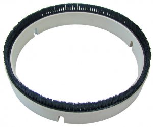 foto prodotto 1 - Bordo a spazzola completo di anello in plastica per EPF 1503