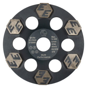 foto prodotto 1 - Disco abrasivo diamantato UNIVERSALE "MULTIPERFORMANCE" Ø 125 mm