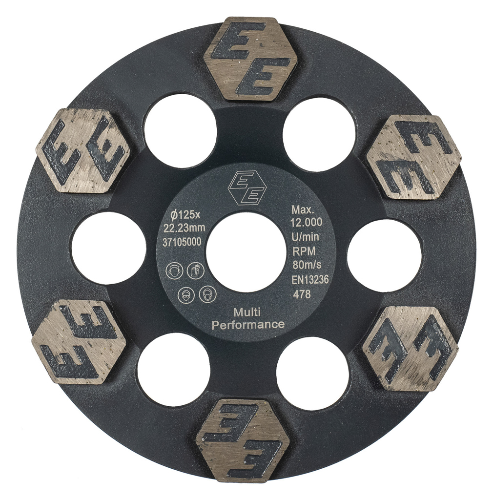 foto prodotto 1 - Disco abrasivo diamantato UNIVERSALE "MULTIPERFORMANCE" Ø 125 mm